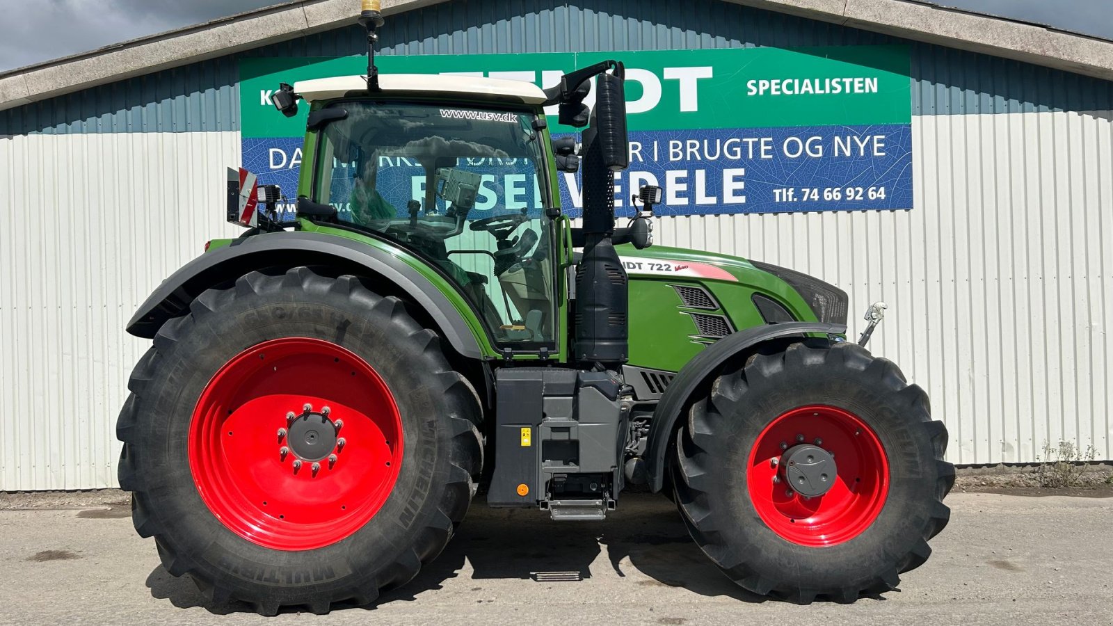 Traktor του τύπου Fendt 722 Vario S4 Profi Plus  Med Front PTO, Gebrauchtmaschine σε Rødekro (Φωτογραφία 4)