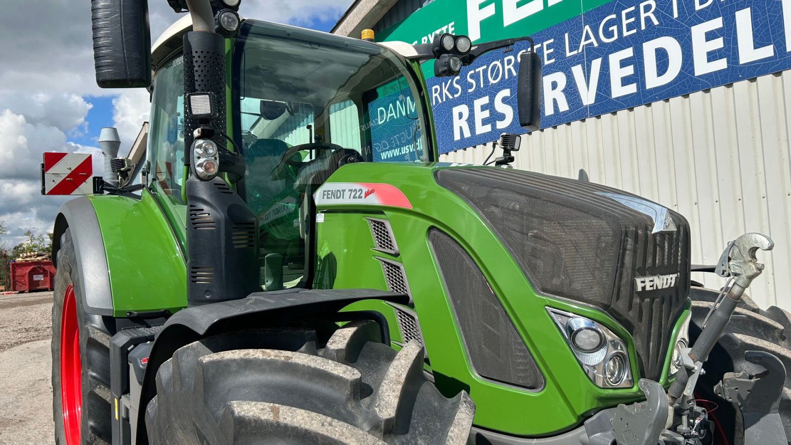 Traktor του τύπου Fendt 722 Vario S4 Profi Plus  Med Front PTO, Gebrauchtmaschine σε Rødekro (Φωτογραφία 8)