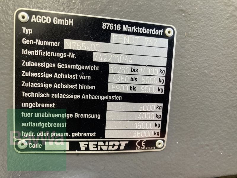 Traktor del tipo Fendt 722 VARIO S4 PROFI PLUS, Gebrauchtmaschine en Obertraubling (Imagen 27)
