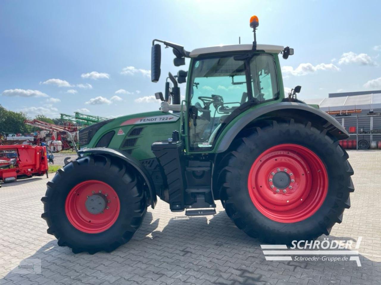 Traktor typu Fendt 722 VARIO S4 PROFI PLUS, Gebrauchtmaschine v Wildeshausen (Obrázek 4)