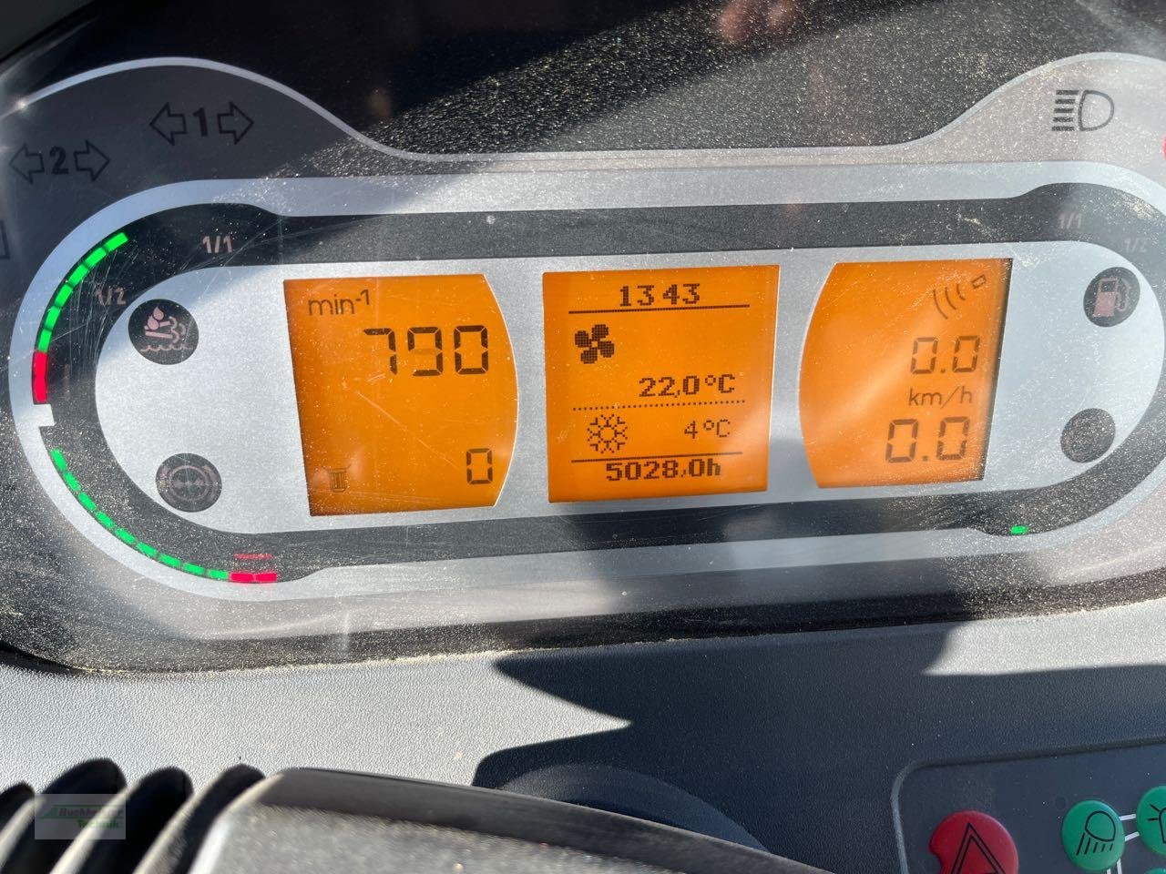 Traktor typu Fendt 722 Vario S4 ProfiPlus, Gebrauchtmaschine v Coppenbruegge (Obrázek 9)