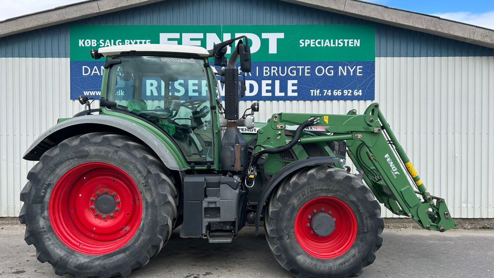 Traktor a típus Fendt 722 Vario SCR Profi Med Fendt Frontlæsser 4x75, Gebrauchtmaschine ekkor: Rødekro (Kép 3)