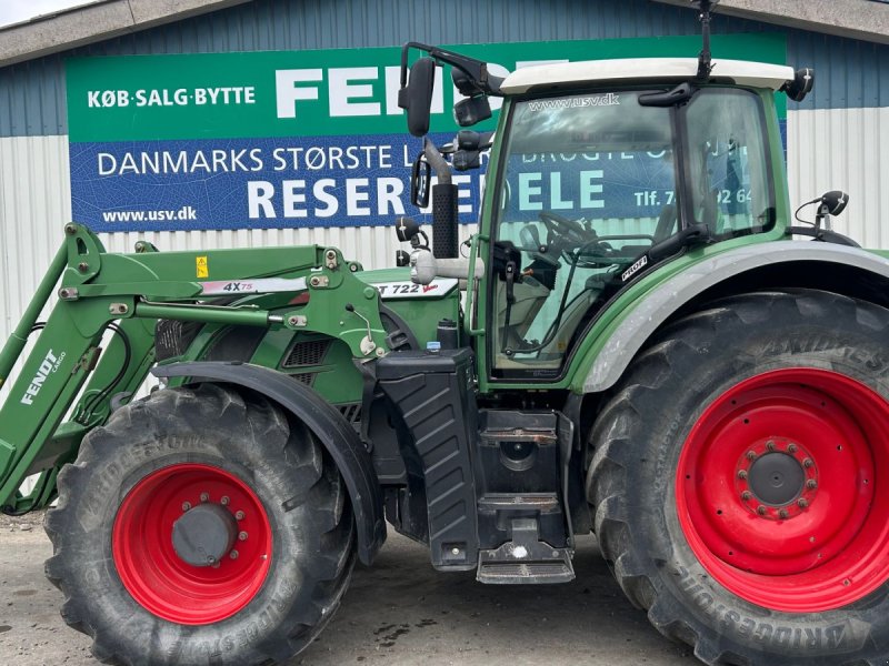 Traktor του τύπου Fendt 722 Vario SCR Profi Med Fendt Frontlæsser 4x75, Gebrauchtmaschine σε Rødekro (Φωτογραφία 1)
