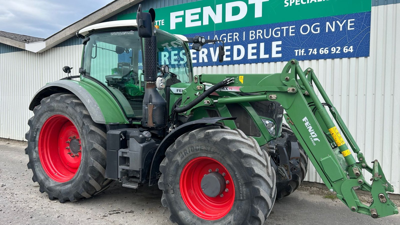Traktor a típus Fendt 722 Vario SCR Profi Med Fendt Frontlæsser 4x75, Gebrauchtmaschine ekkor: Rødekro (Kép 4)