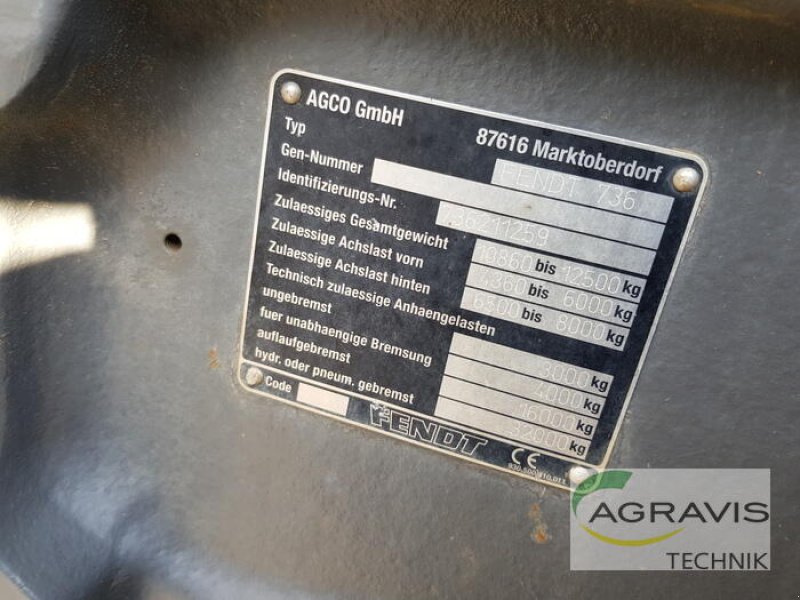 Traktor van het type Fendt 722 VARIO SCR, Gebrauchtmaschine in Nartum (Foto 7)