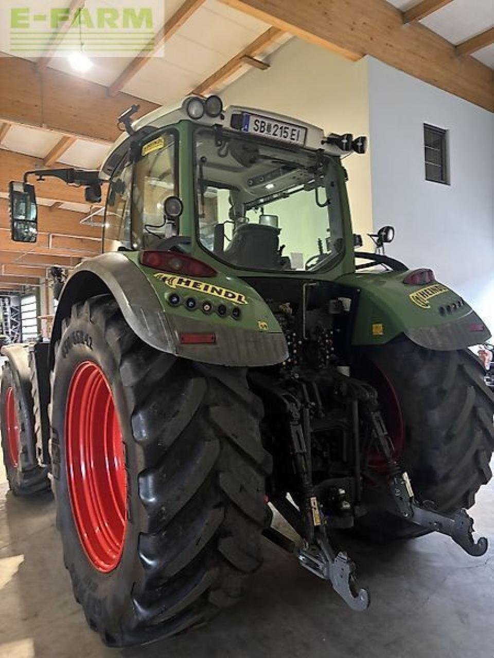Traktor van het type Fendt 722 vario, Gebrauchtmaschine in WIESELBURG (Foto 5)