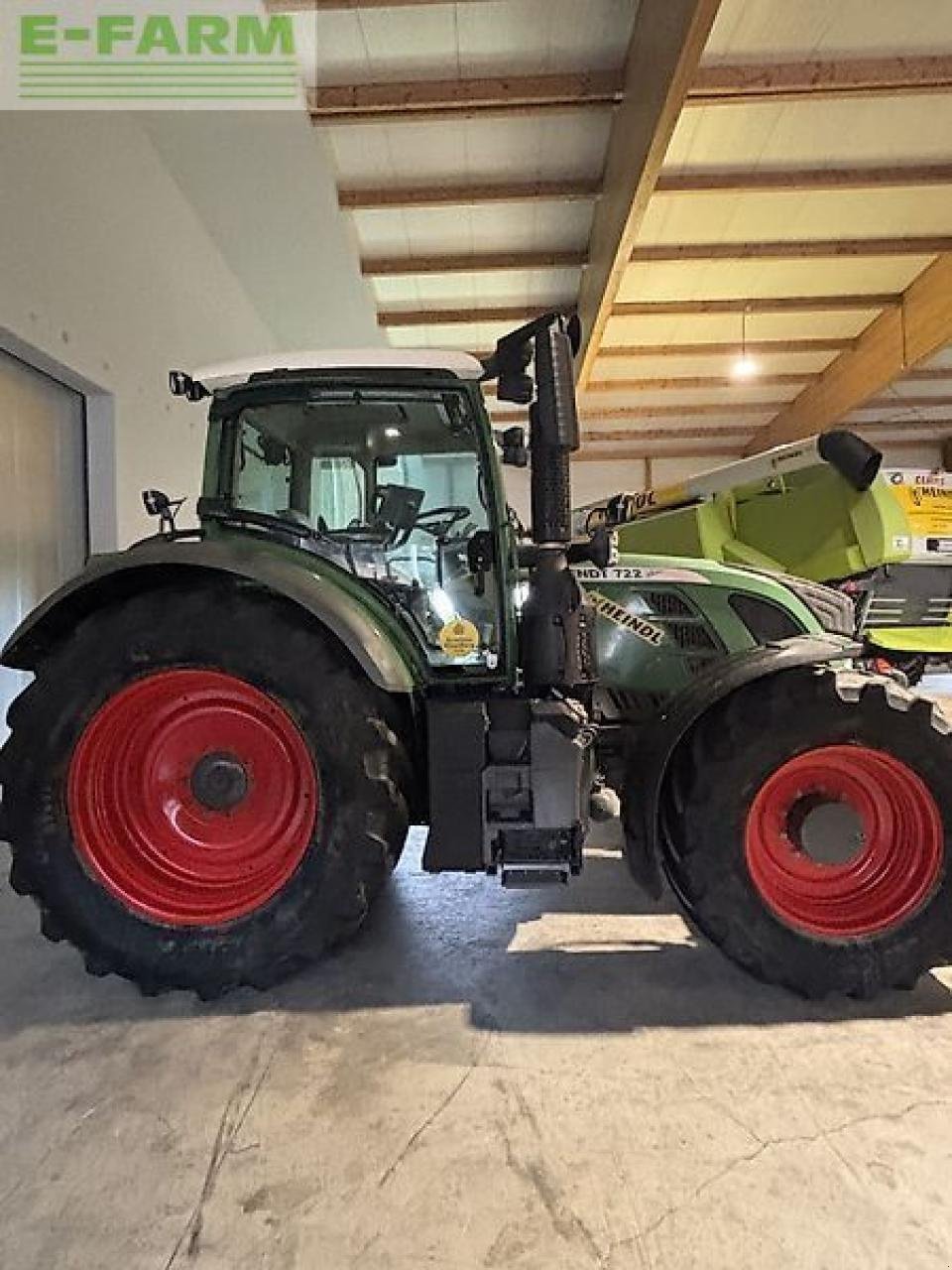 Traktor van het type Fendt 722 vario, Gebrauchtmaschine in WIESELBURG (Foto 8)