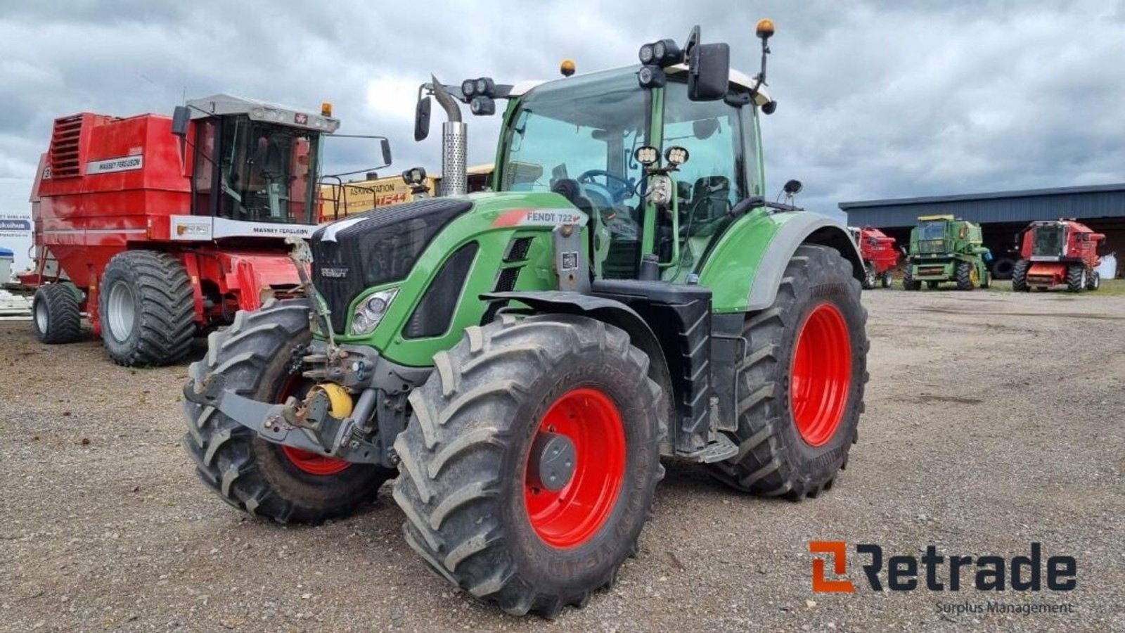 Traktor del tipo Fendt 722 Vario, Gebrauchtmaschine en Rødovre (Imagen 1)