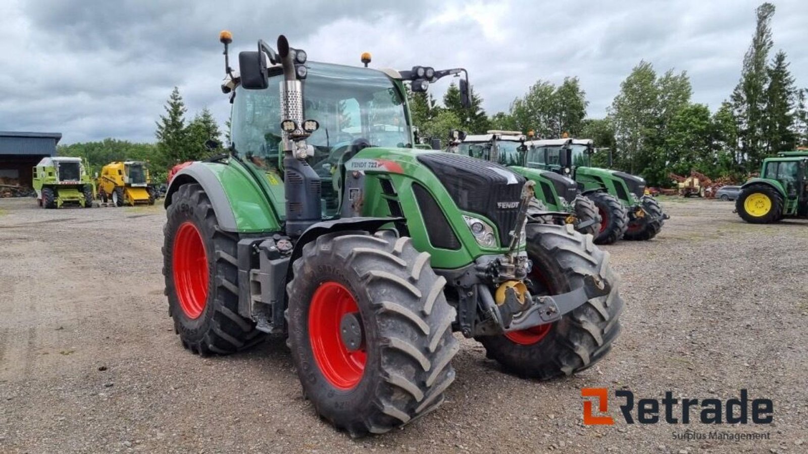 Traktor del tipo Fendt 722 Vario, Gebrauchtmaschine en Rødovre (Imagen 2)