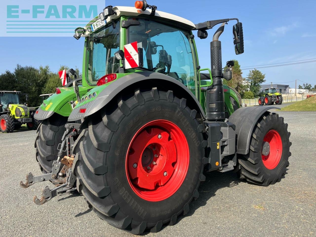 Traktor typu Fendt 722, Gebrauchtmaschine v PLOUIGNEAU (Obrázek 3)