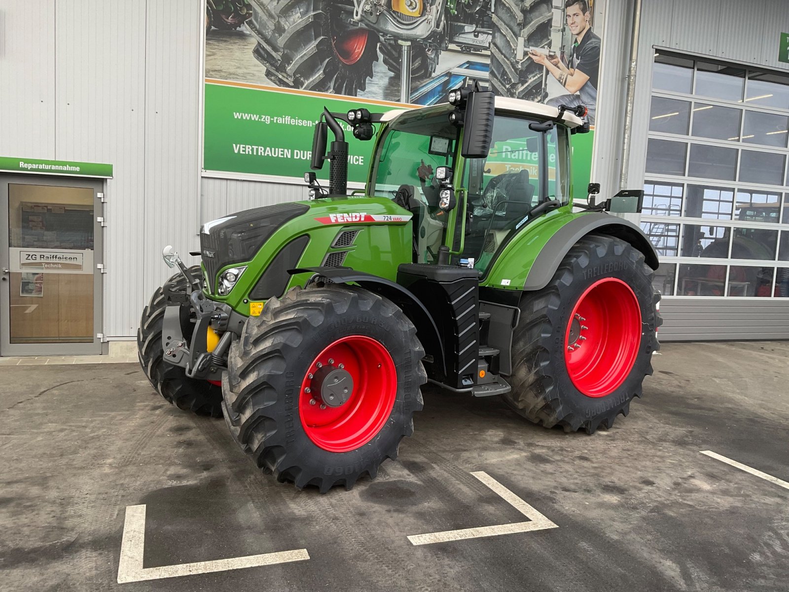 Traktor des Typs Fendt 724 Gen6 Profi Plus Setting 2, Neumaschine in Mühlhausen-Ehingen (Bild 1)