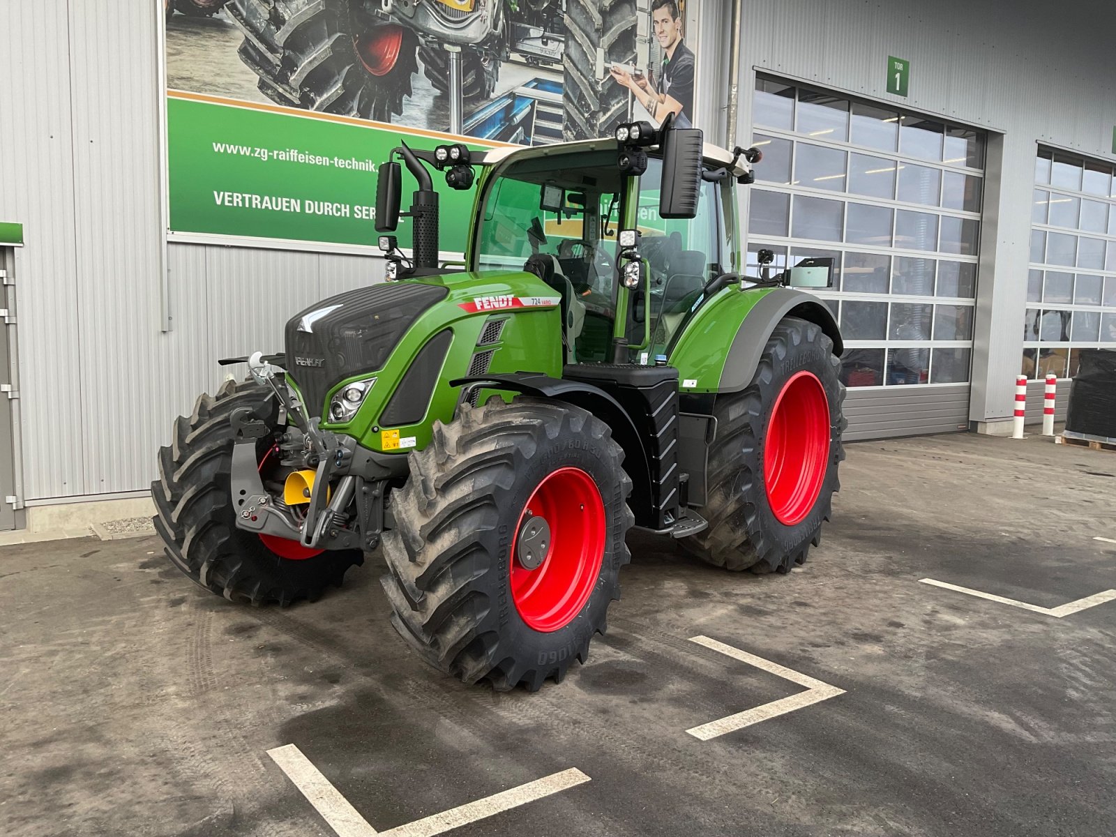 Traktor des Typs Fendt 724 Gen6 Profi Plus Setting 2, Neumaschine in Mühlhausen-Ehingen (Bild 2)
