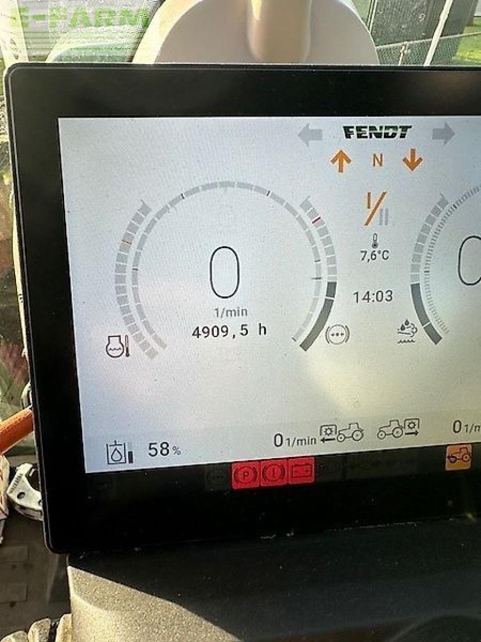 Traktor a típus Fendt 724 gen6 profiplus setting 2, Gebrauchtmaschine ekkor: gg VEGHEL (Kép 11)