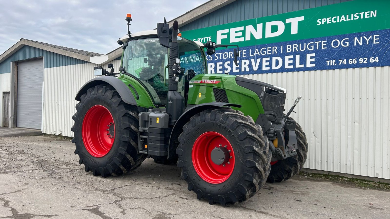 Traktor des Typs Fendt 724 Gen7 Power Plus Setting 2 Front PTO Godt udstyret, Gebrauchtmaschine in Rødekro (Bild 5)