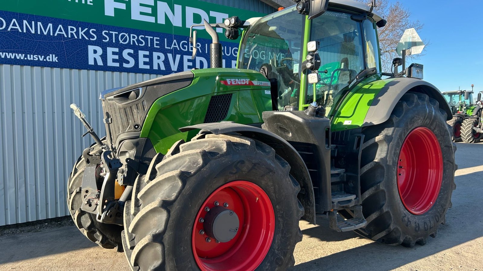 Traktor del tipo Fendt 724 Gen7 Power Plus Setting 2 Front PTO, Godt udstyret, Gebrauchtmaschine en Rødekro (Imagen 2)