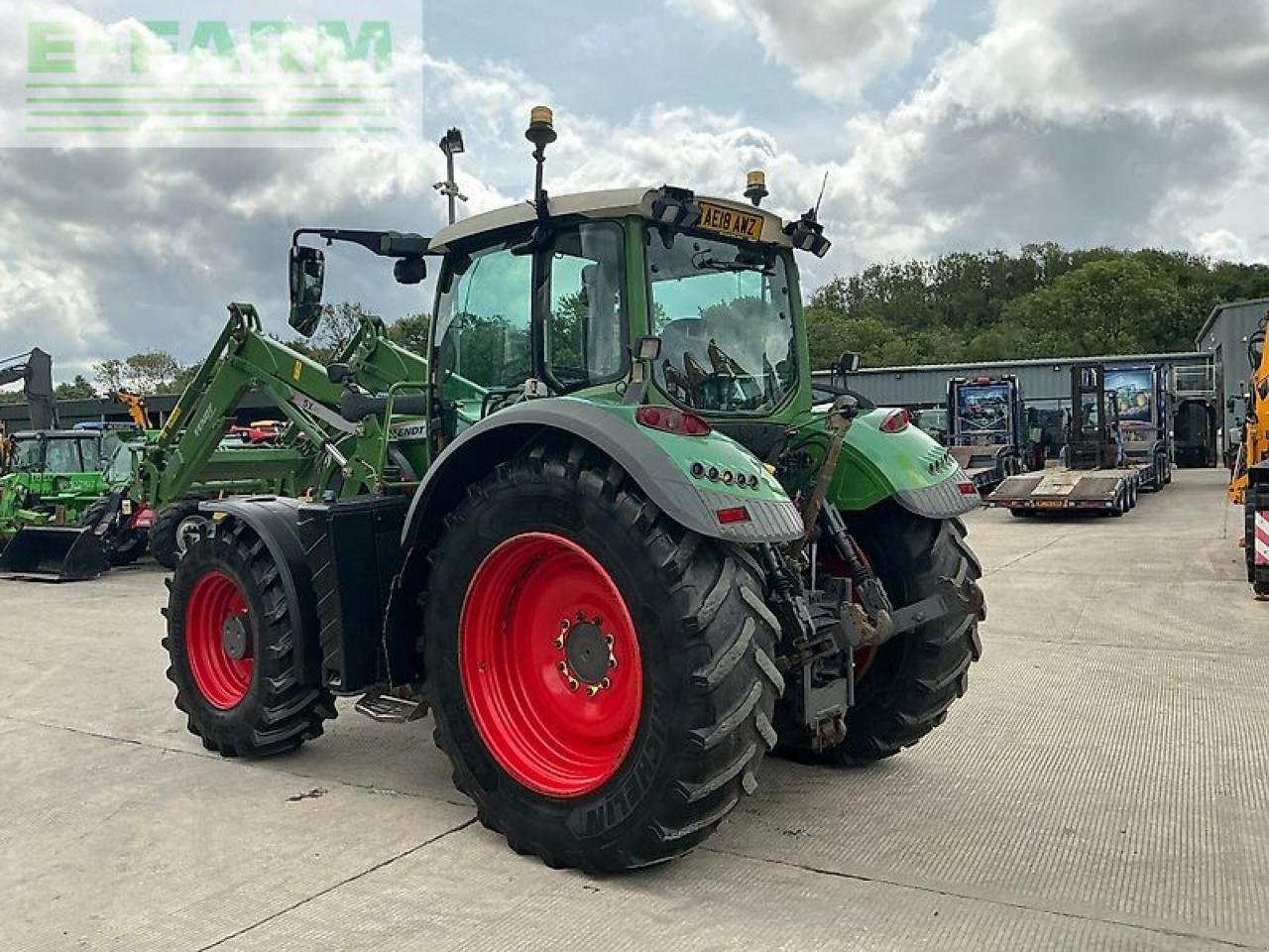 Traktor Türe ait Fendt 724 power plus tractor (st23425), Gebrauchtmaschine içinde SHAFTESBURY (resim 4)