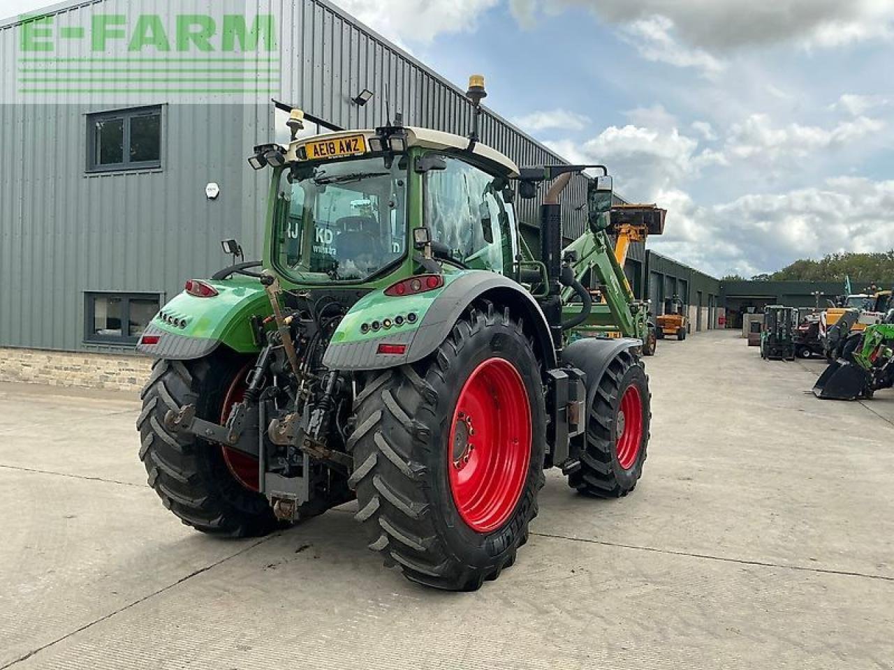 Traktor tip Fendt 724 power plus tractor (st23425), Gebrauchtmaschine in SHAFTESBURY (Poză 3)