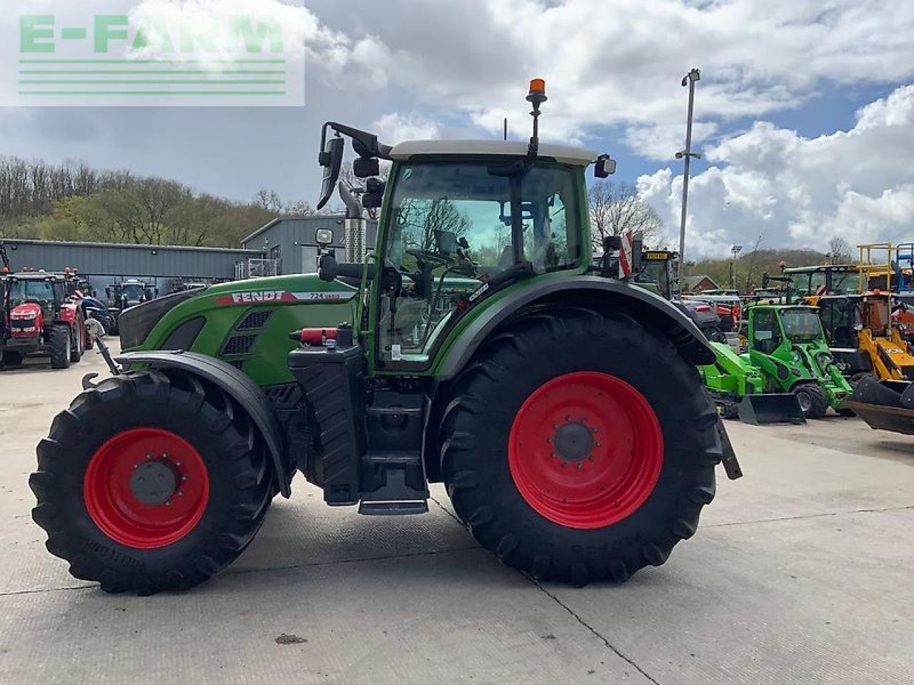 Traktor typu Fendt 724 power plus tractor (st26344), Gebrauchtmaschine v SHAFTESBURY (Obrázek 5)