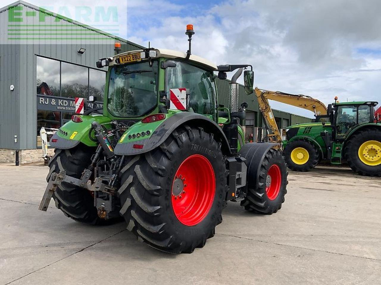 Traktor typu Fendt 724 power plus tractor (st26344), Gebrauchtmaschine v SHAFTESBURY (Obrázek 9)
