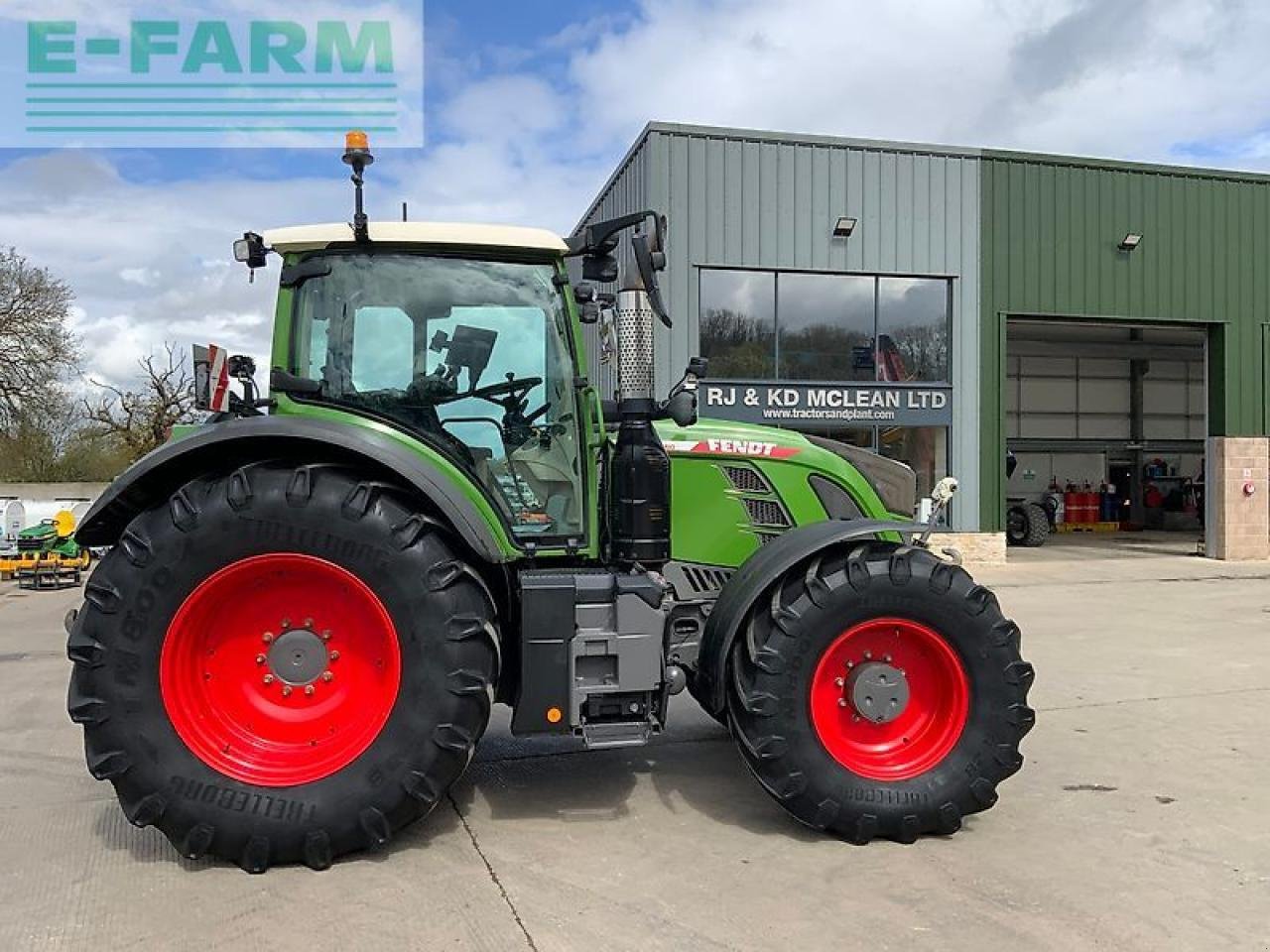 Traktor typu Fendt 724 power plus tractor (st26344), Gebrauchtmaschine v SHAFTESBURY (Obrázek 10)