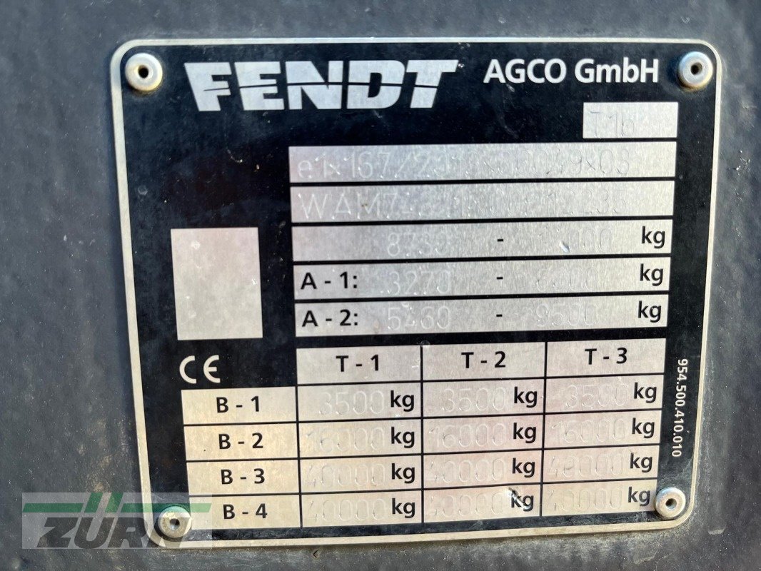 Traktor typu Fendt 724 Profi Plus S4, Gebrauchtmaschine v Kanzach (Obrázek 21)