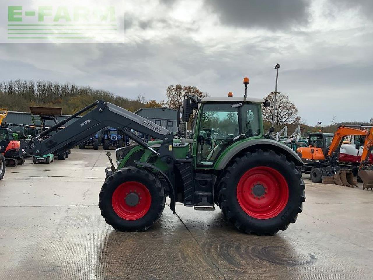 Traktor typu Fendt 724 profi plus tractor (st25188), Gebrauchtmaschine v SHAFTESBURY (Obrázok 7)
