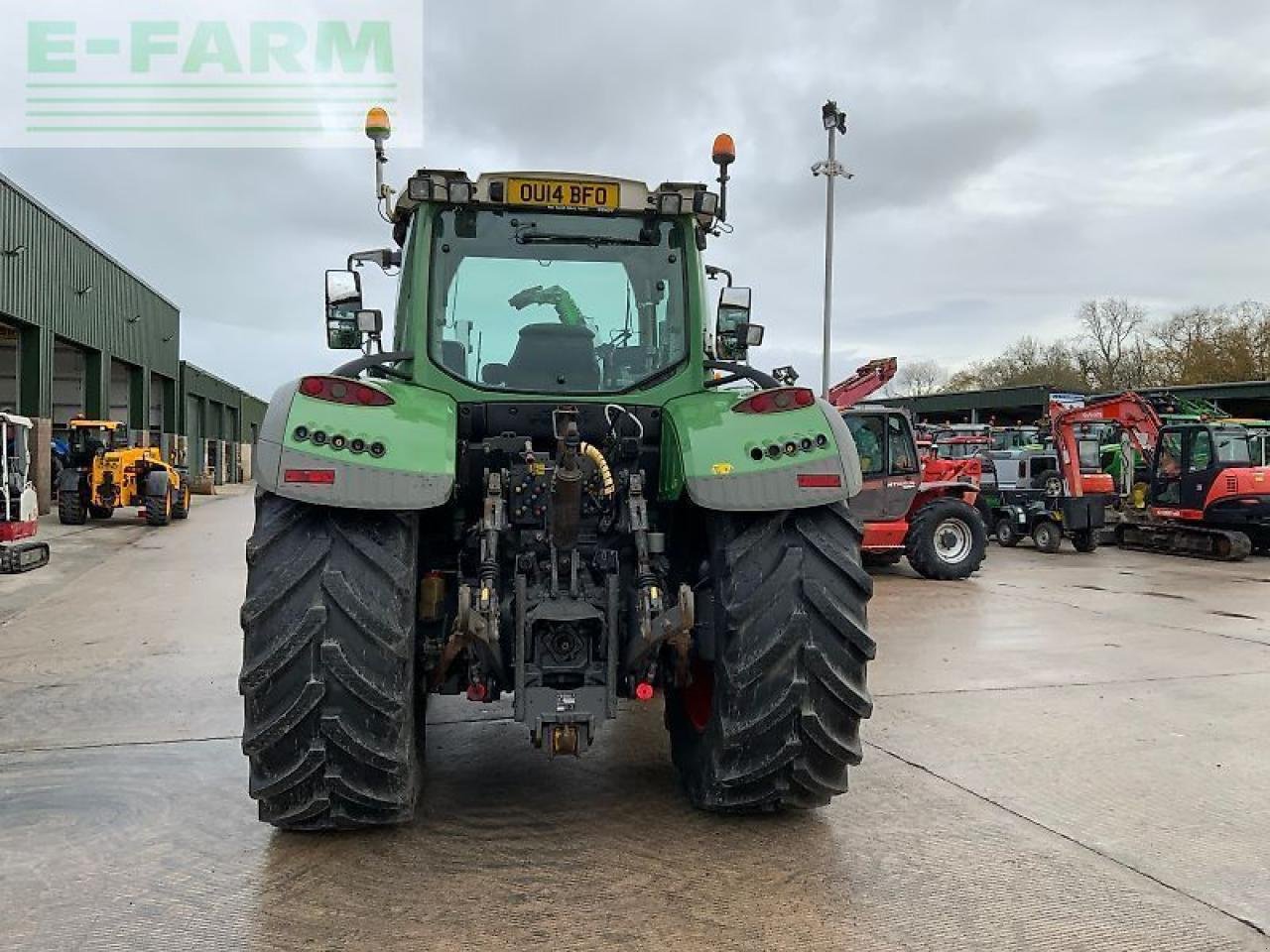 Traktor typu Fendt 724 profi plus tractor (st25188), Gebrauchtmaschine v SHAFTESBURY (Obrázok 9)
