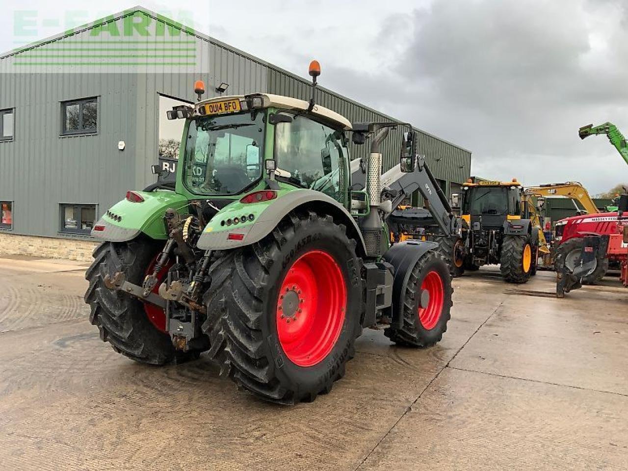 Traktor typu Fendt 724 profi plus tractor (st25188), Gebrauchtmaschine v SHAFTESBURY (Obrázok 10)