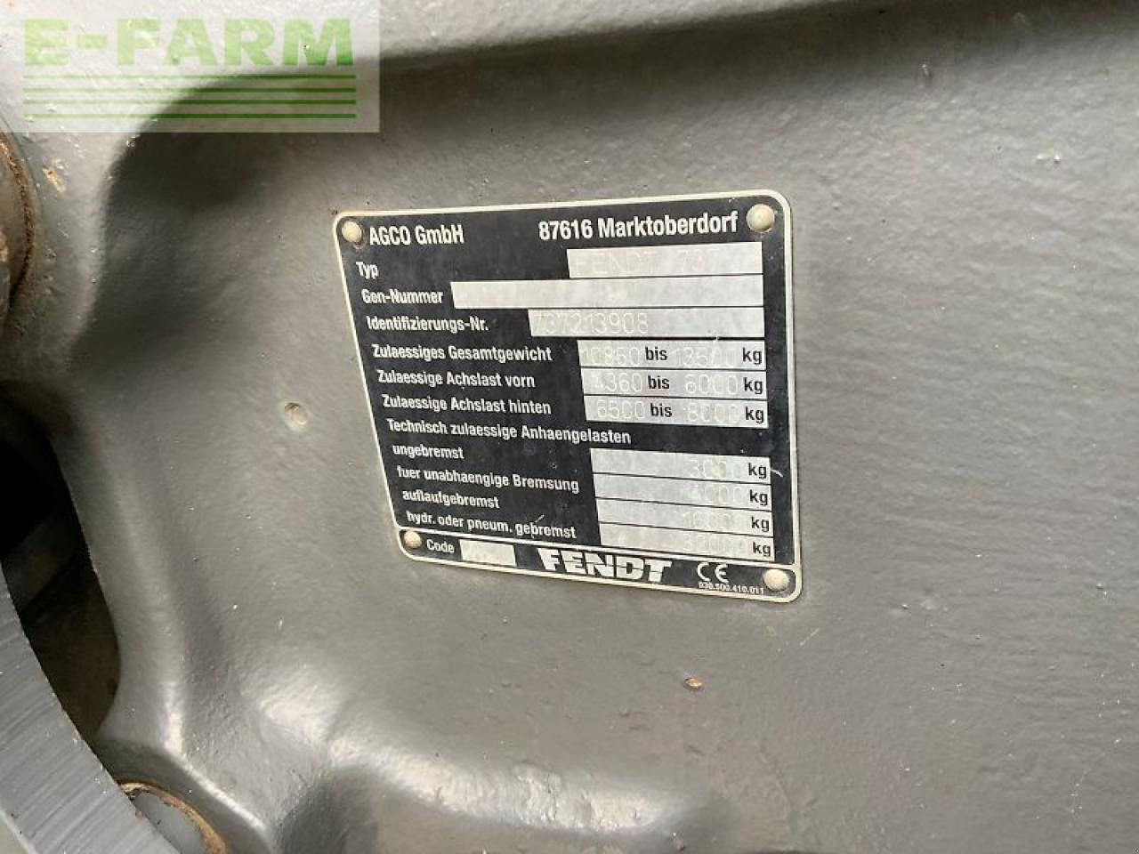 Traktor typu Fendt 724 profi plus tractor (st25188), Gebrauchtmaschine v SHAFTESBURY (Obrázok 18)