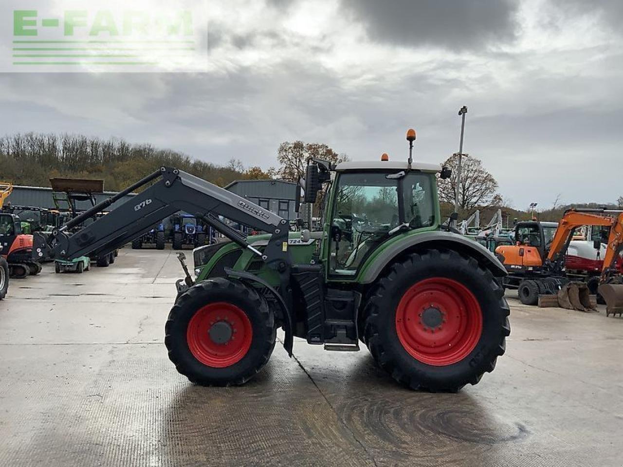 Traktor типа Fendt 724 profi plus tractor (st25188), Gebrauchtmaschine в SHAFTESBURY (Фотография 7)