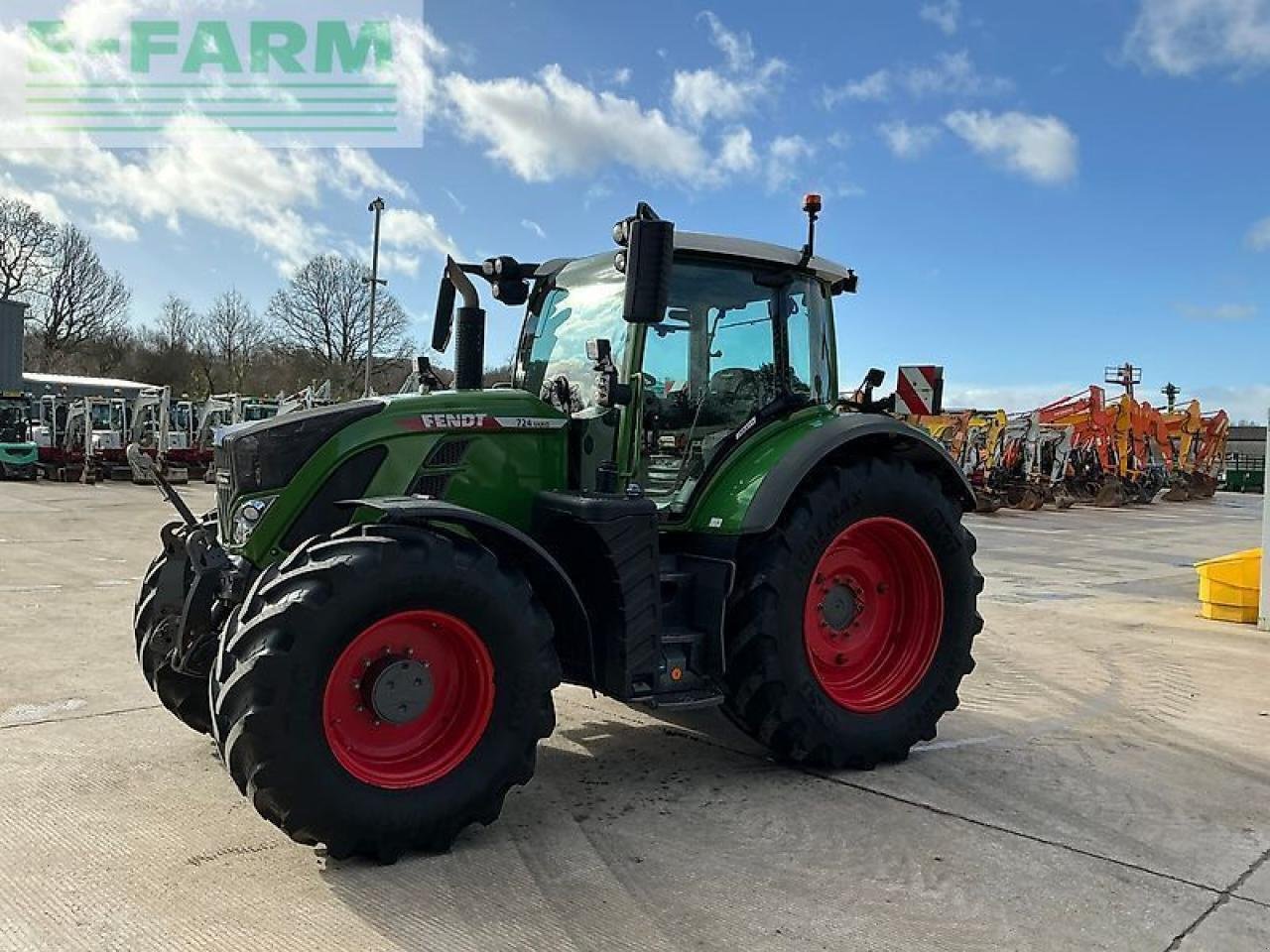 Traktor του τύπου Fendt 724 profi plus tractor (st25840), Gebrauchtmaschine σε SHAFTESBURY (Φωτογραφία 3)