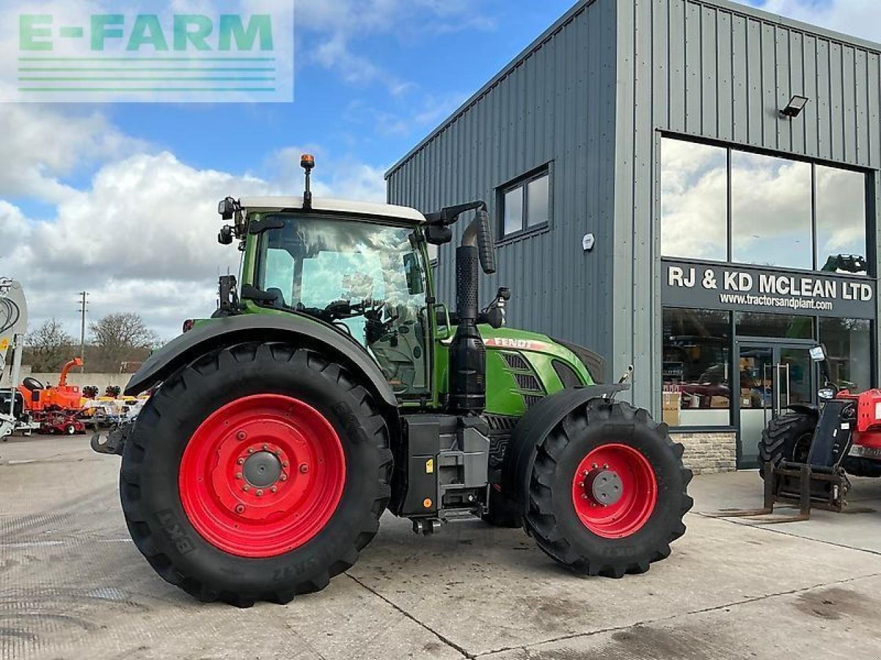 Traktor του τύπου Fendt 724 profi plus tractor (st25840), Gebrauchtmaschine σε SHAFTESBURY (Φωτογραφία 7)