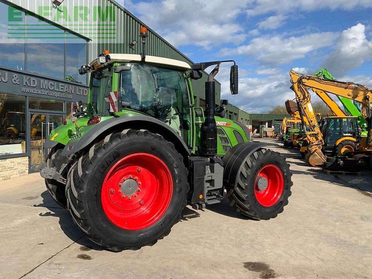 Traktor от тип Fendt 724 profi plus tractor (st26001), Gebrauchtmaschine в SHAFTESBURY (Снимка 9)