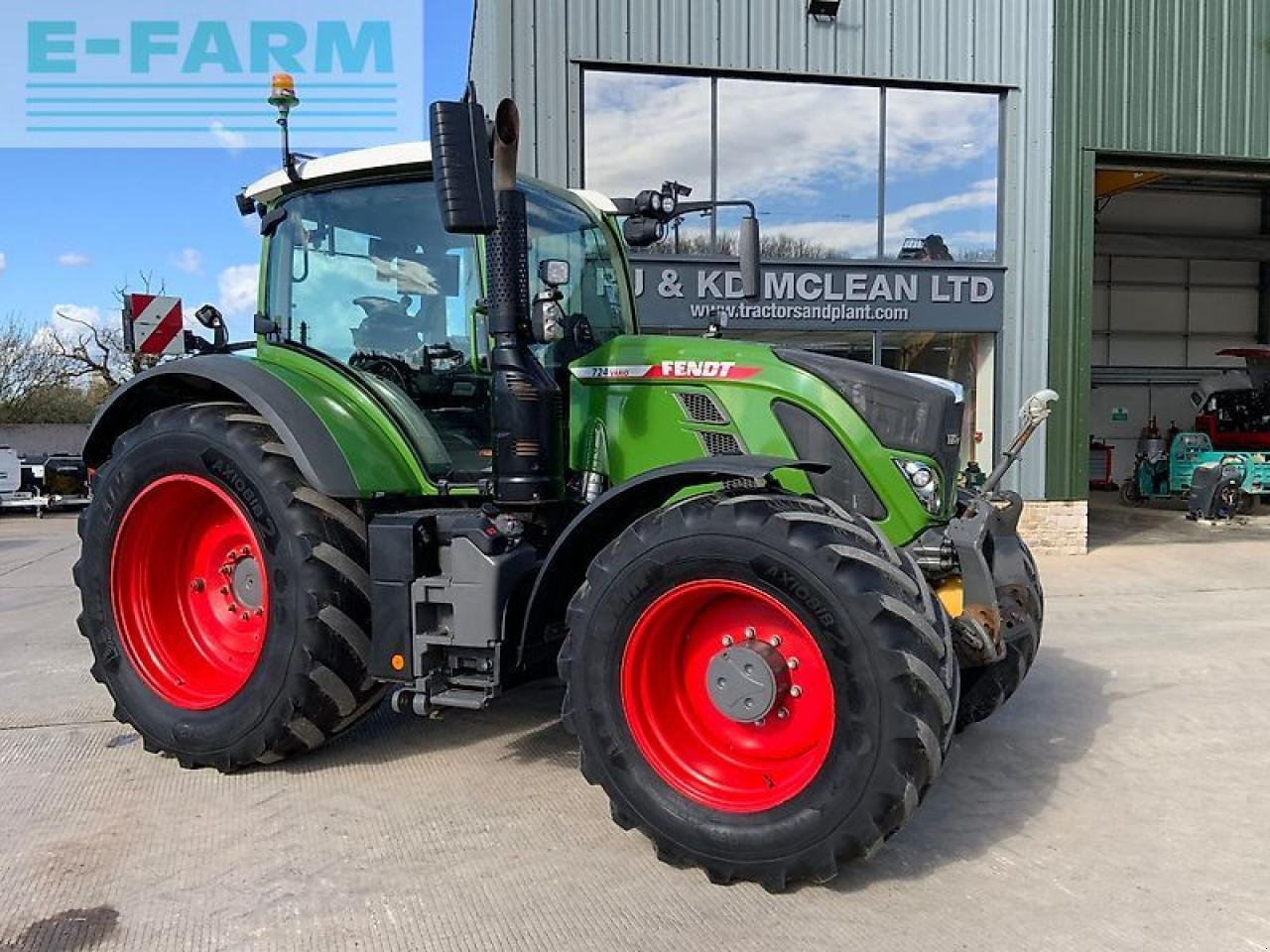 Traktor от тип Fendt 724 profi plus tractor (st26001), Gebrauchtmaschine в SHAFTESBURY (Снимка 11)