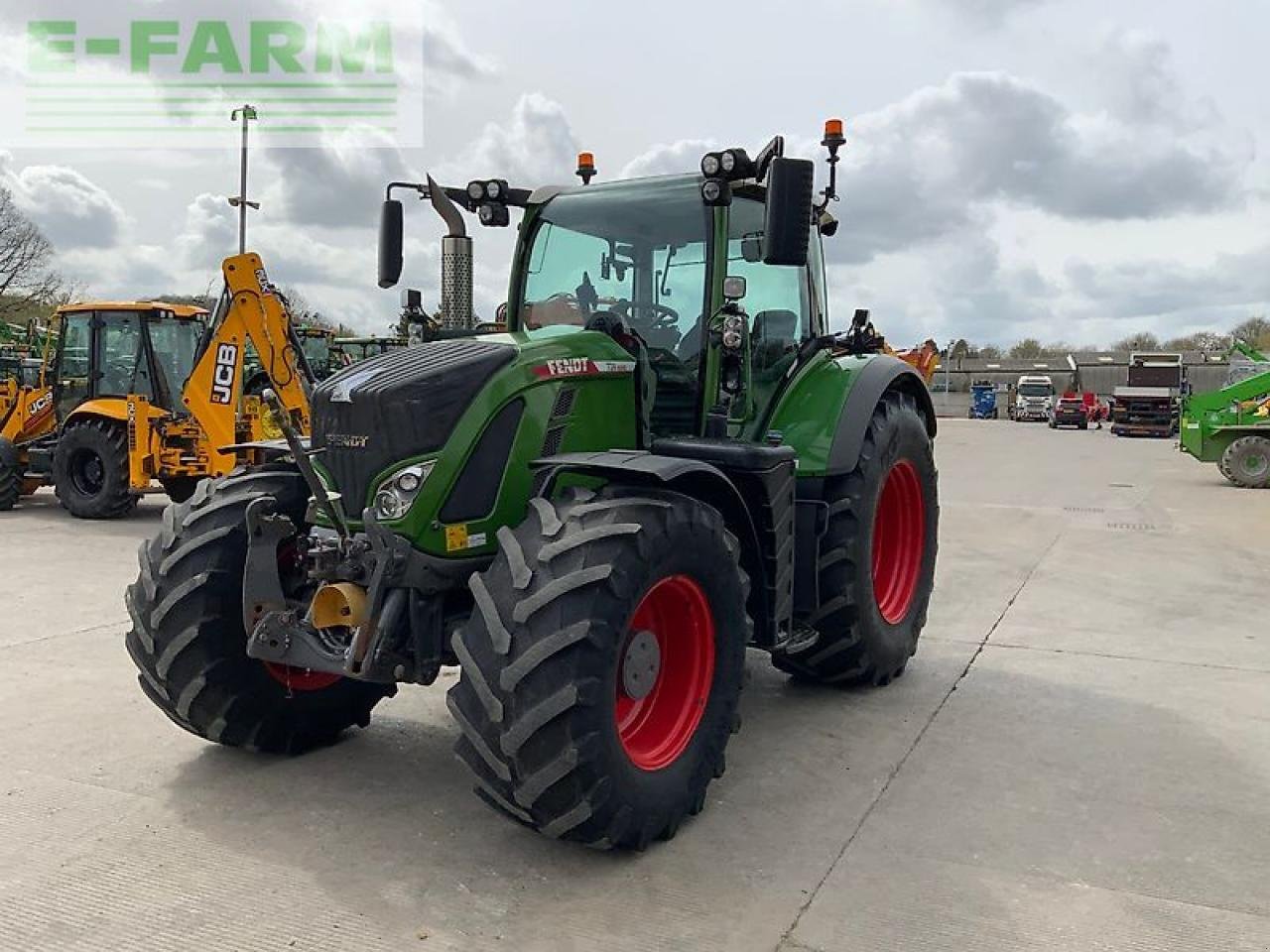 Traktor van het type Fendt 724 profi plus tractor (st26286), Gebrauchtmaschine in SHAFTESBURY (Foto 7)