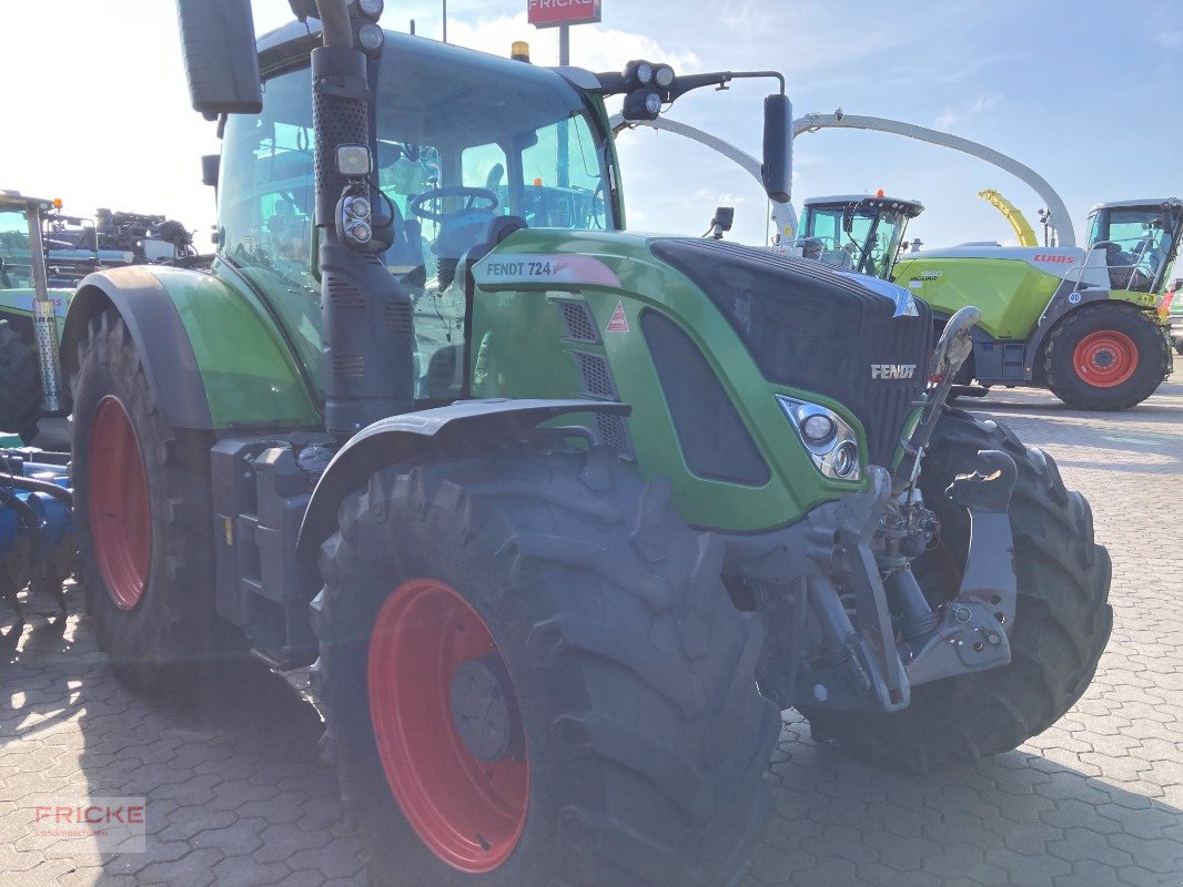 Traktor Türe ait Fendt 724 Profi Plus, Gebrauchtmaschine içinde Bockel - Gyhum (resim 4)