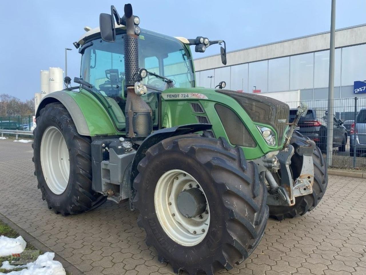 Traktor typu Fendt 724 PROFI, Gebrauchtmaschine w Oyten (Zdjęcie 3)