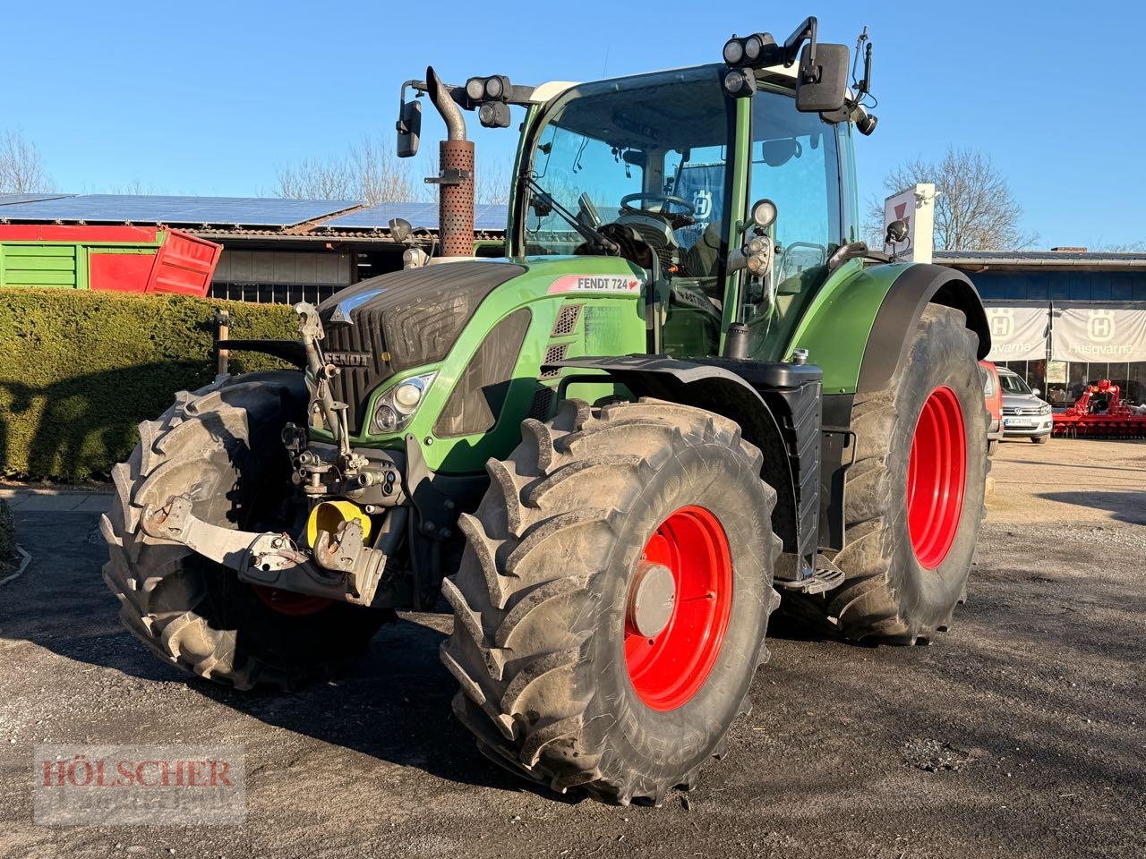 Traktor Türe ait Fendt 724 ProfiPlus, Gebrauchtmaschine içinde Warendorf (resim 1)