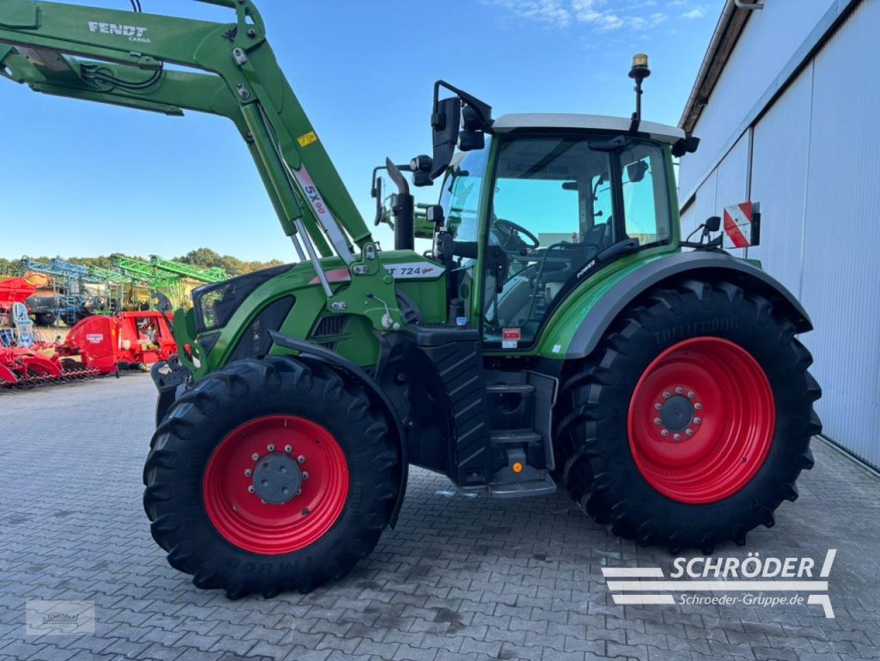 Traktor of the type Fendt 724 S4 + CARGO 5X/90 DW, Gebrauchtmaschine in Wildeshausen (Picture 4)