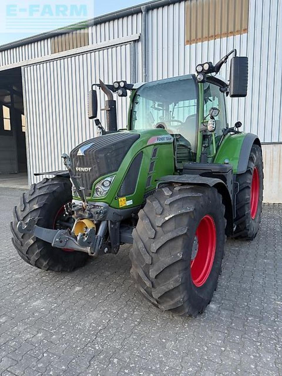 Traktor des Typs Fendt 724 s4 profi plus, Gebrauchtmaschine in RIEGENROTH (Bild 2)