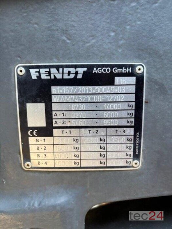 Traktor типа Fendt 724 S4 Profi Plus, Gebrauchtmaschine в Wegberg (Фотография 7)