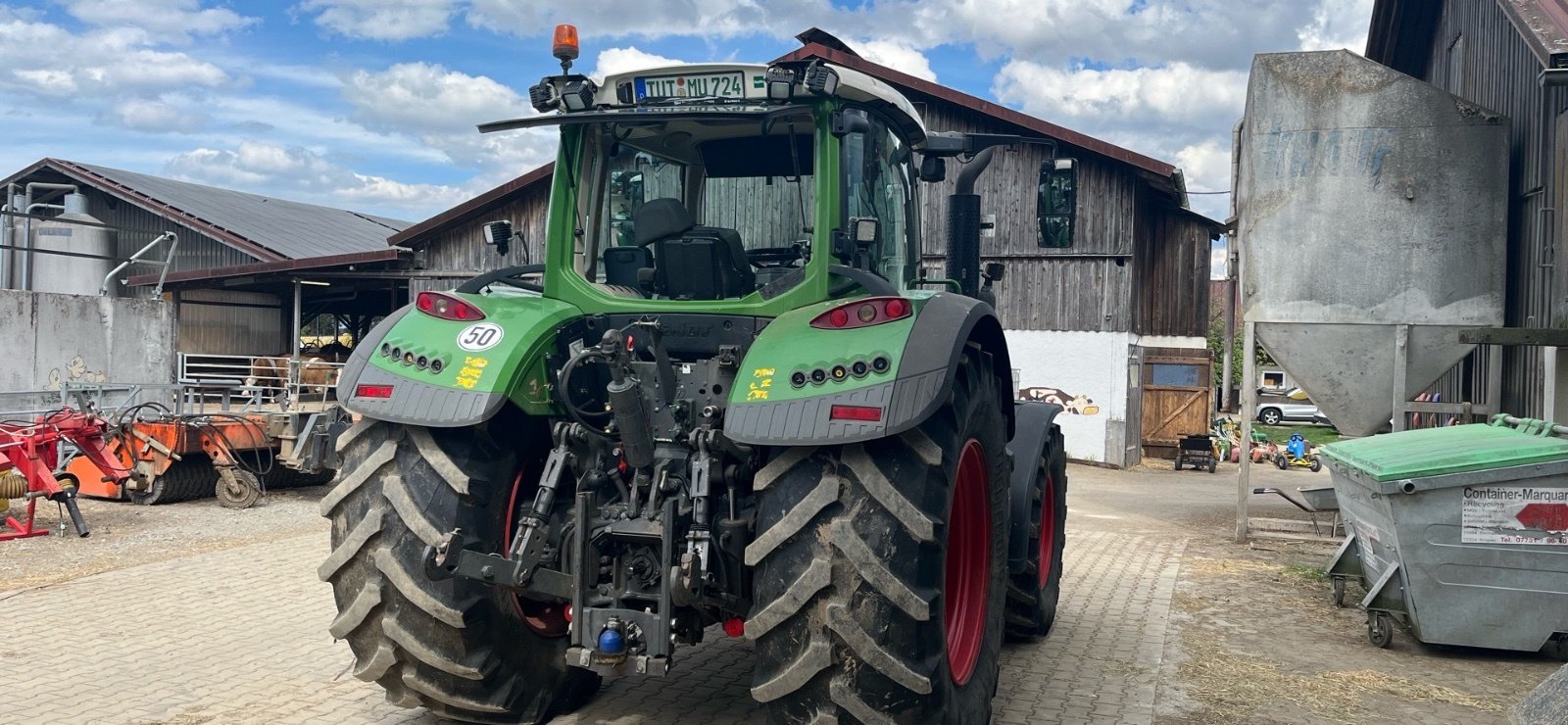 Traktor типа Fendt 724 S4, Gebrauchtmaschine в Donaueschingen (Фотография 10)