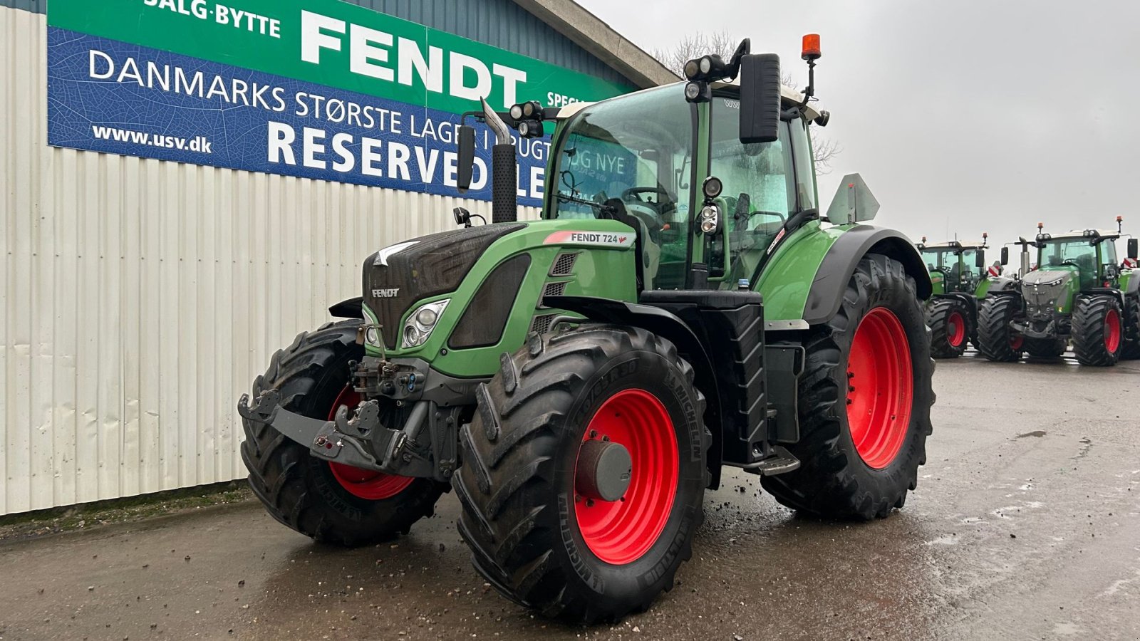Traktor typu Fendt 724 SCR Profi Plus Få Timer, Gebrauchtmaschine v Rødekro (Obrázek 2)
