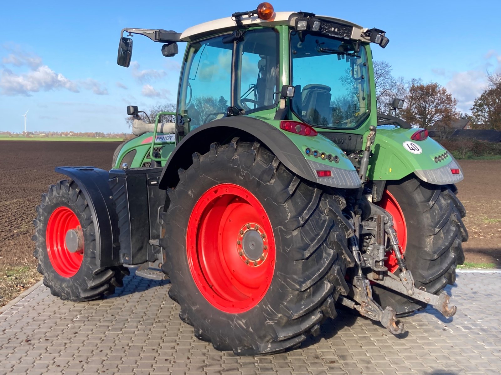 Traktor Türe ait Fendt 724 SCR Profi Plus, Gebrauchtmaschine içinde Titz (resim 2)