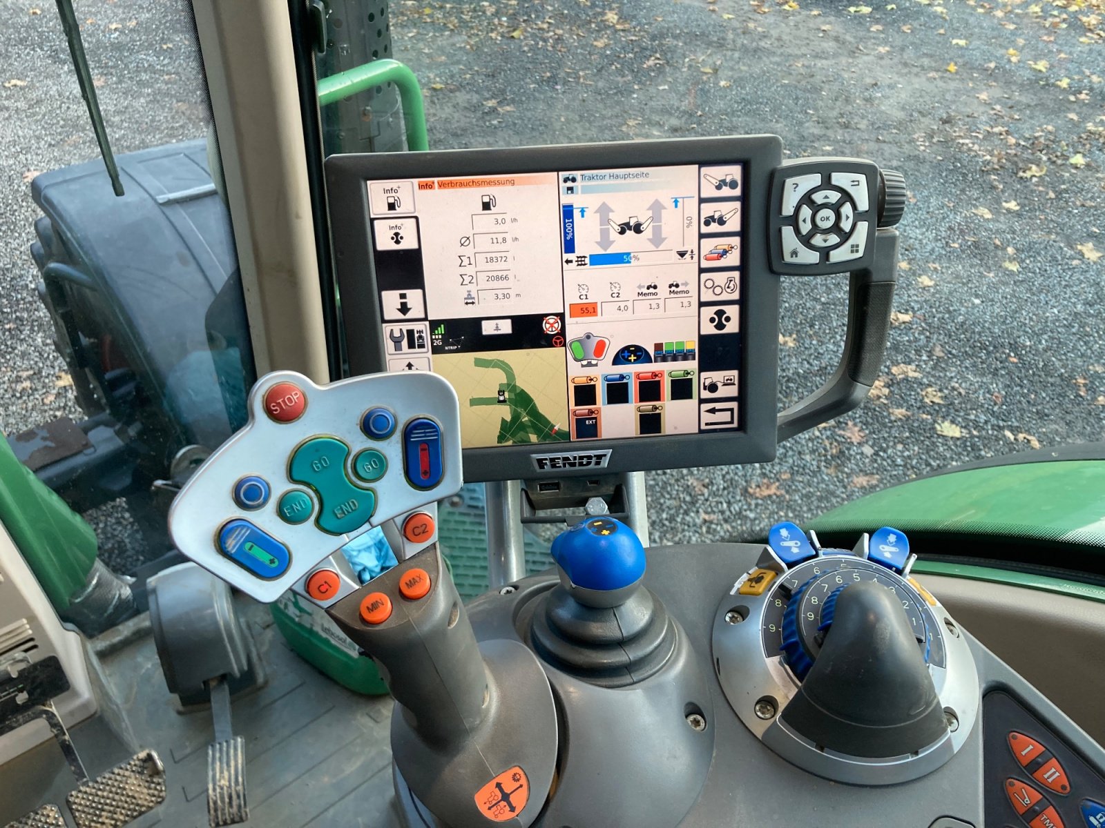 Traktor Türe ait Fendt 724 SCR Profi Plus, Gebrauchtmaschine içinde Titz (resim 5)