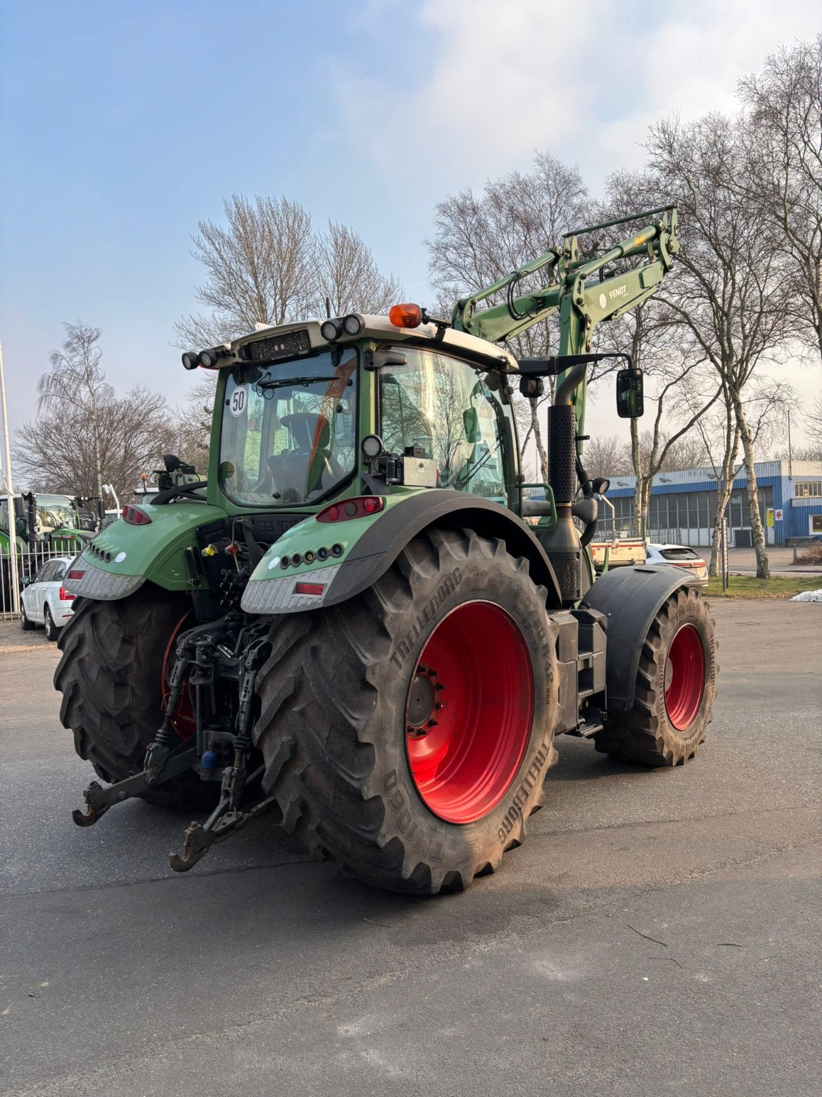 Traktor типа Fendt 724 SCR, Gebrauchtmaschine в Eckernförde (Фотография 4)