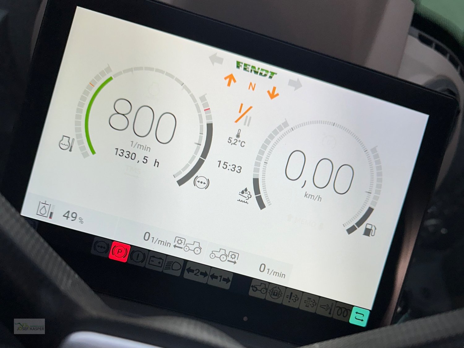 Traktor του τύπου Fendt 724 Vario Gen6 Power Plus / Garantie, Gebrauchtmaschine σε Alitzheim (Φωτογραφία 17)