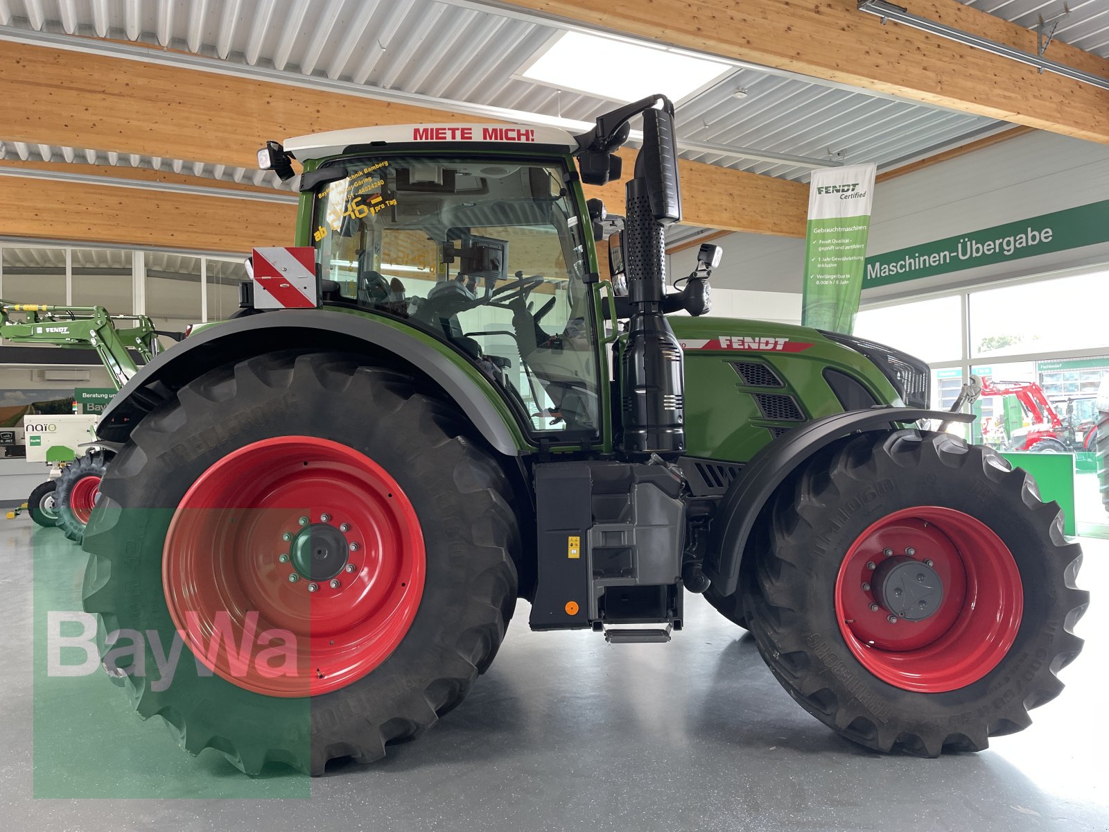 Traktor des Typs Fendt 724 Vario Gen6 Profi+ *Miete ab 246€/Tag*, Mietmaschine in Bamberg (Bild 5)