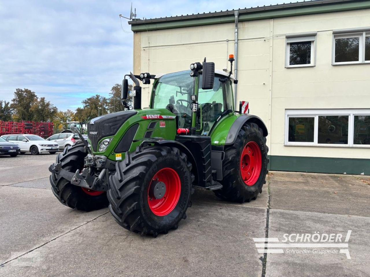 Traktor van het type Fendt 724 VARIO GEN6 PROFI PLUS, Gebrauchtmaschine in Langenweddingen (Foto 1)