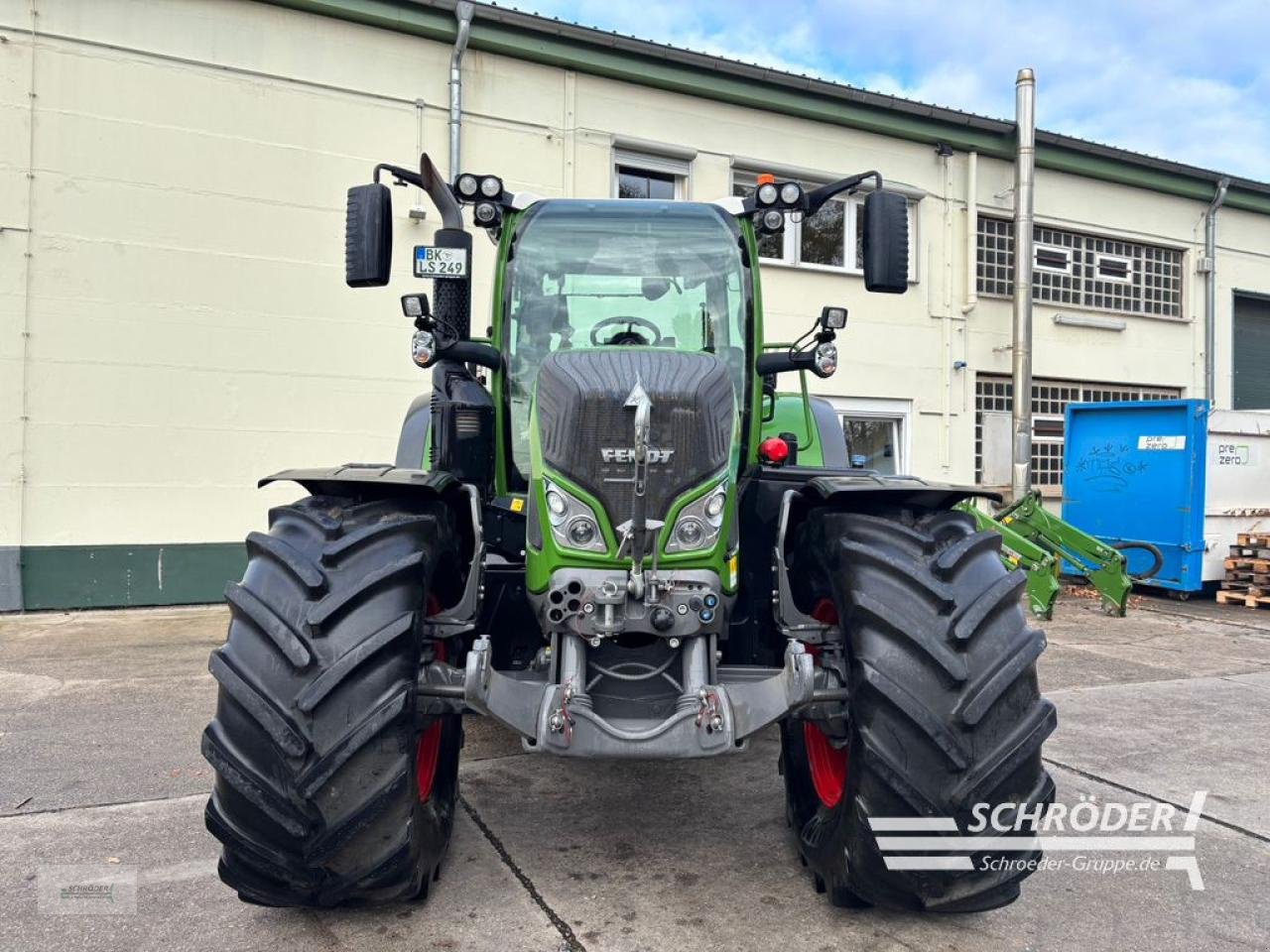 Traktor van het type Fendt 724 VARIO GEN6 PROFI PLUS, Gebrauchtmaschine in Langenweddingen (Foto 9)